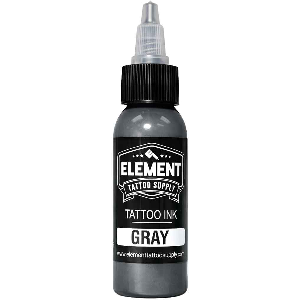 Element Ink Gray Tattoo Ink 1oz - Image 2