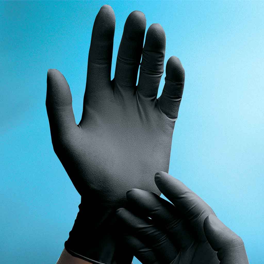 PHANTOM Latex Exam Gloves 6mil Powder Free - Image 3